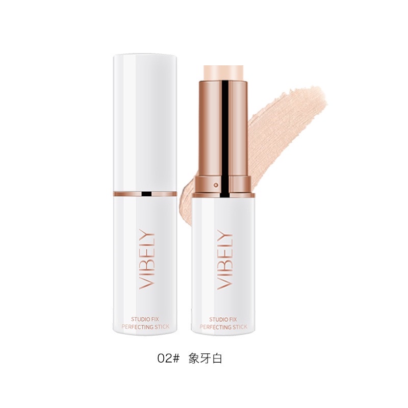 Thỏi che khuyết điểm vibely BB Cream mềm mịn dưỡng ẩm che phủ cao nội địa Trung