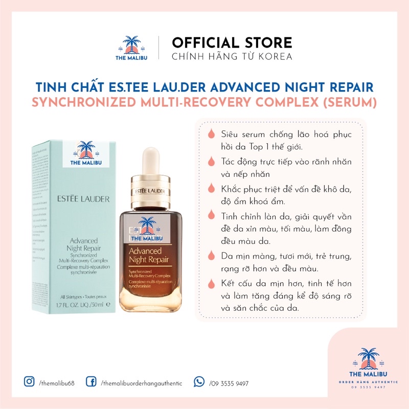 Serum Estee Lauder Night Advanced Repair bản mới