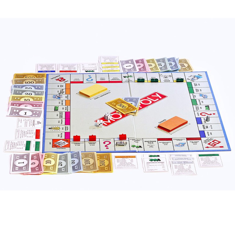 Bộ Trò Chơi Board Game Monopoly: The Property Trading