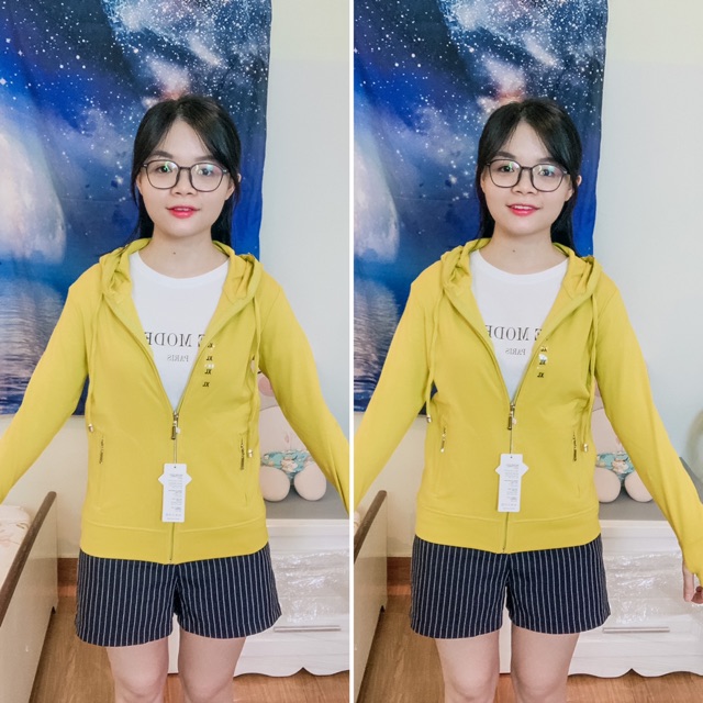 ÁO KHOÁC/ÁO CHỐNG NẮNG THUN COTTON CÓ 4 TÚI, TAY XỎ NGÓN SIZE TỪ 40-75KG | BigBuy360 - bigbuy360.vn