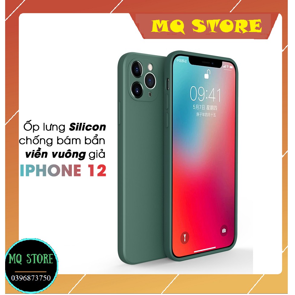 Ốp lưng độ iphone 12 - Ốp lưng viền vuông độ iphone 12 cao cấp cho iphone 11 / 11 promax