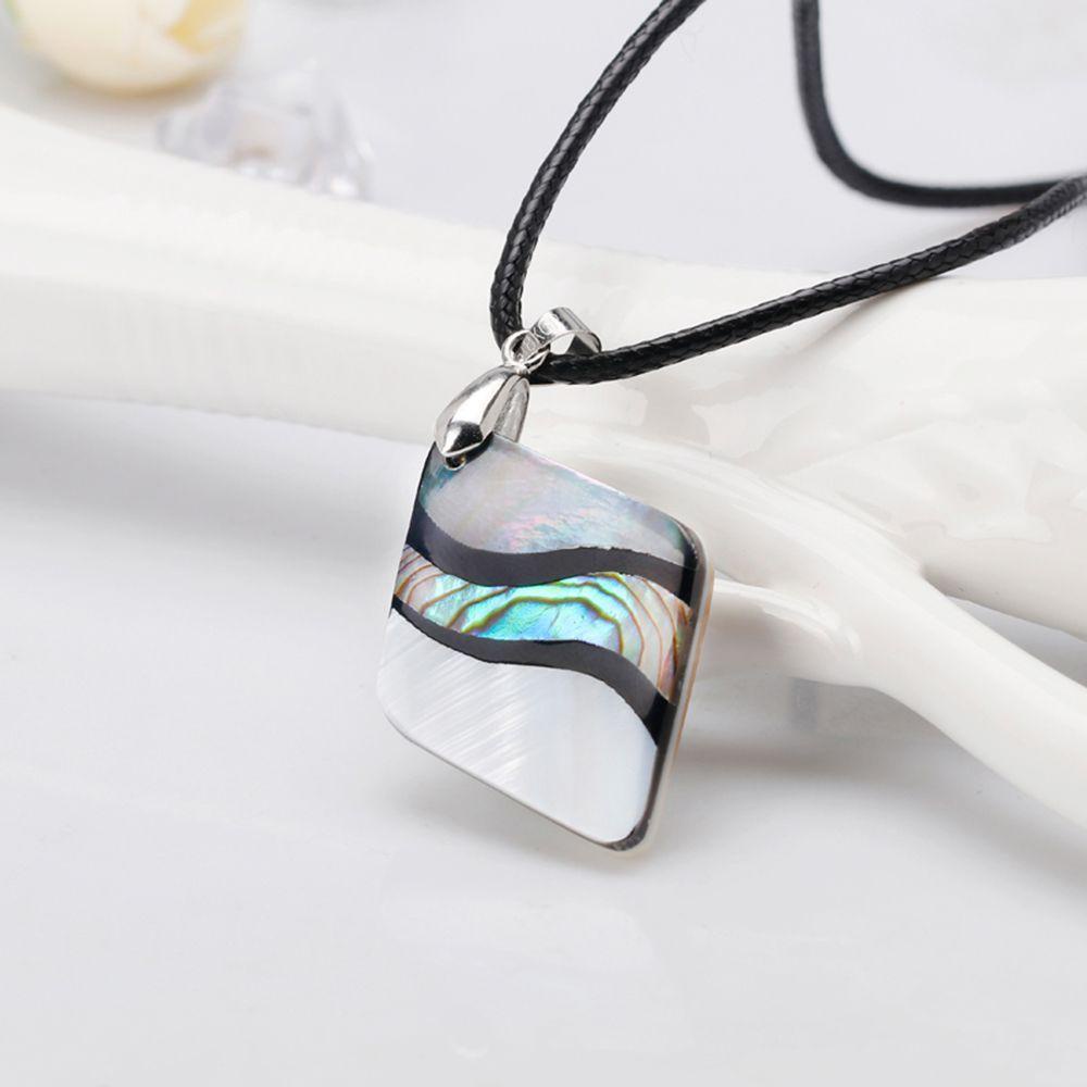 VANES1 Vòng cổ Mặt Vỏ Sò Tự Nhiên Thời Trang Cho Nữ