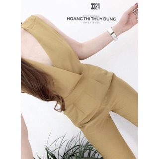 Jum Dài Cổ V Đắp Chéo