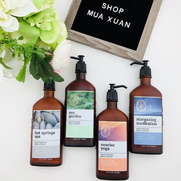 Lotion dưỡng da Bath & Body Works Aromatherapy, 192ml