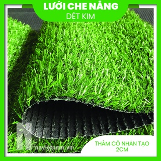 Cỏ Nhân Tạo ☀️CHÍNH HÃNG☀️ Cỏ nhân tạo cho công viên, khu vui chơi, giải trí, chất lượng tốt - Cao 20mm