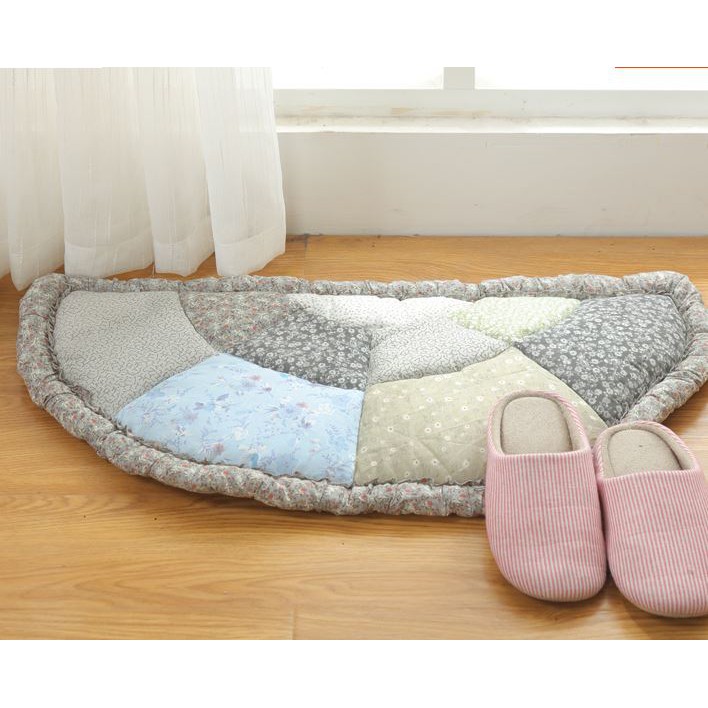 Thảm bông trải cửa handmade phong cách vintage