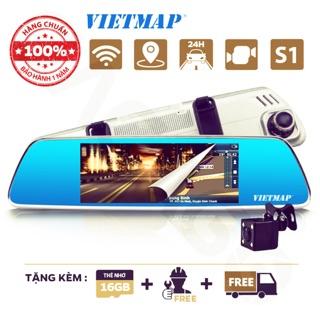 Camera hành trình dẫn đường gương chiếu hậu