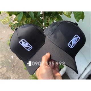 Nón kết phối lưới thêu logo NBA