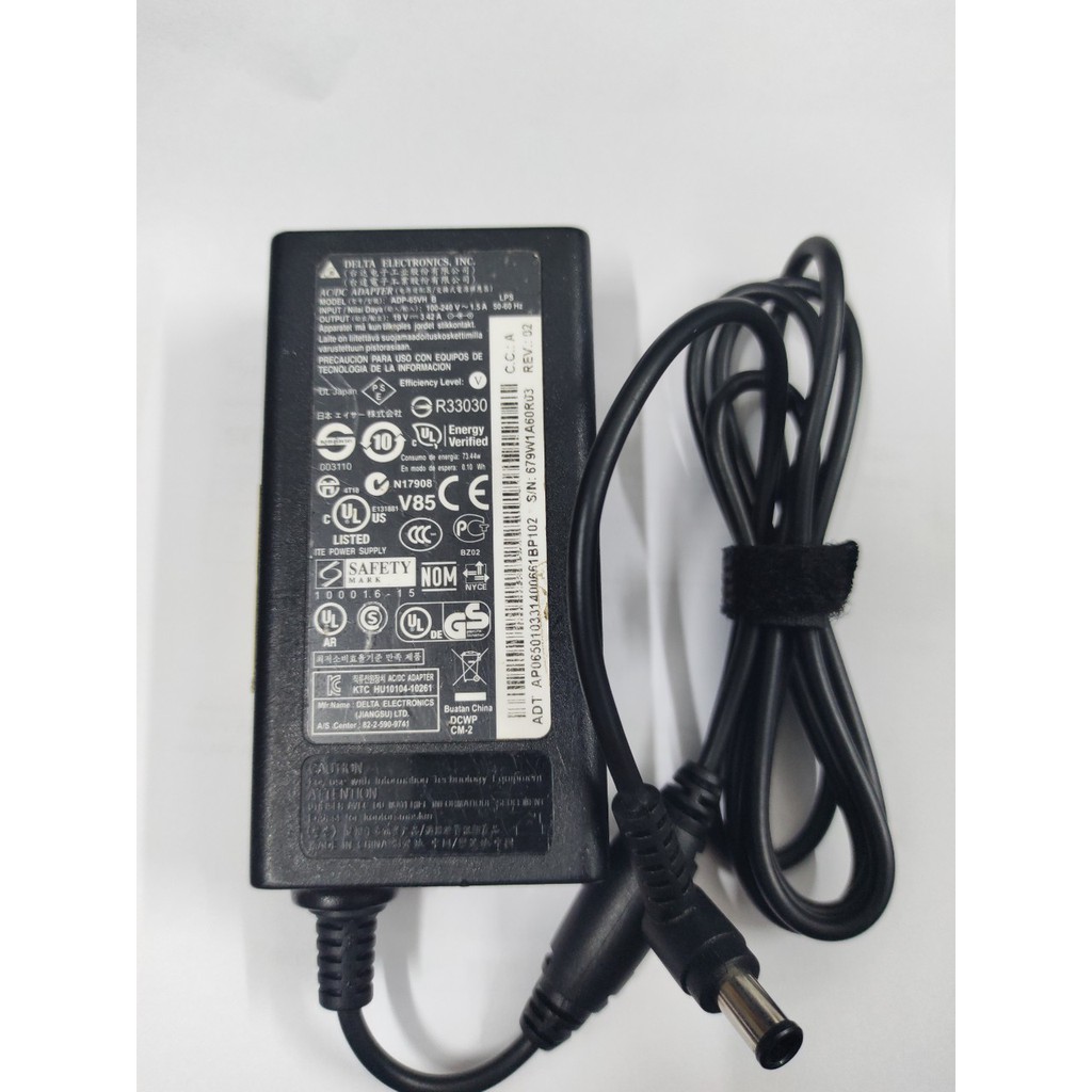 Sạc pin laptop LG 19v 3.42a