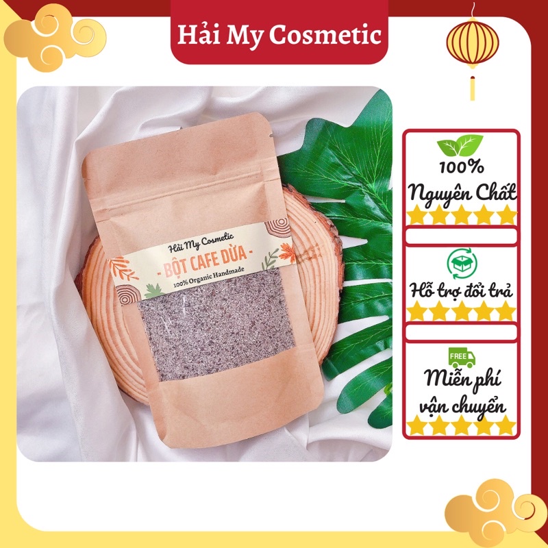 [Túi] Bột Cafe Dừa Nguyên Chất 100% - Bột thiên nhiên handmade