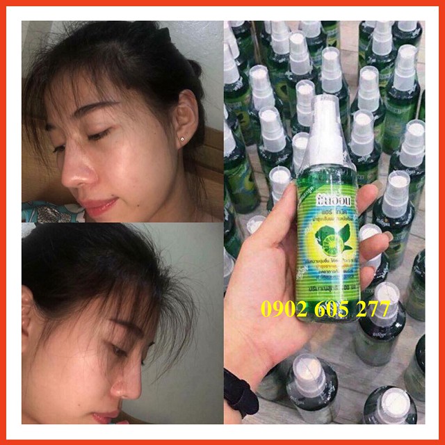 [Hiệu Qủa 100%]  cặp 2 chai  Tinh dầu bưởi xịt  mọc tóc thái lan | BigBuy360 - bigbuy360.vn