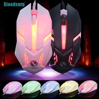 Chuột dây usb chơi game có đèn led nhiều màu