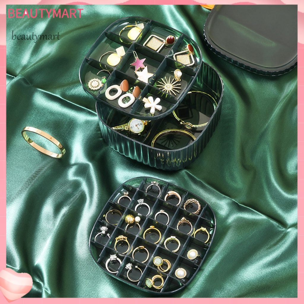 Hộp Đựng Nhẫn Nhiều Tầng Chống Bụi Tiện Dụng Cho Gia Đình