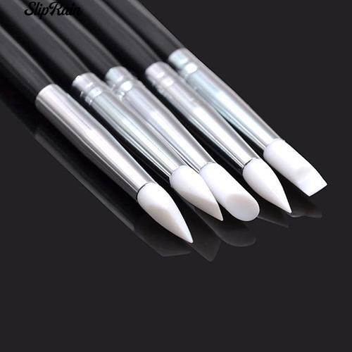 Set 5 cọ silicone trang trí móng nghệ thuật chuyên nghiệp