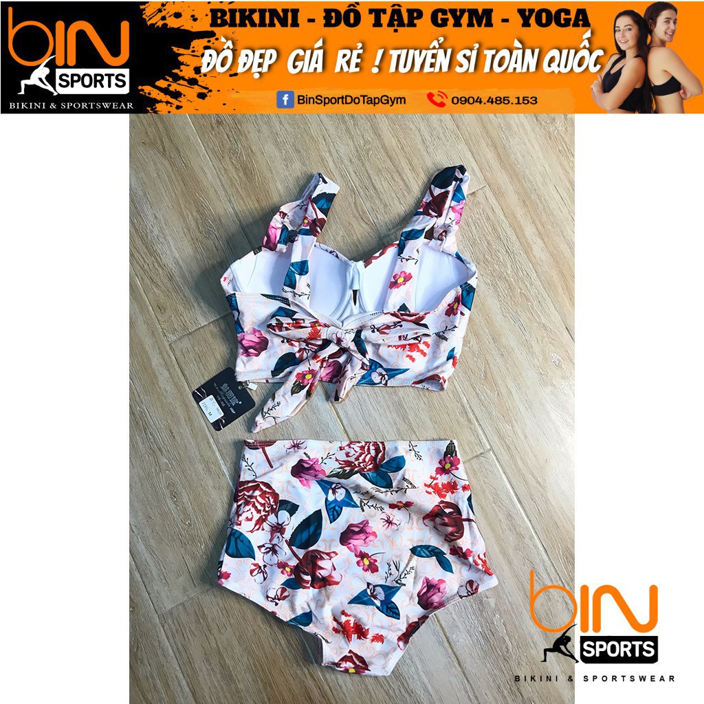 Bikini Bộ Đồ Bơi Hai Mảnh Hoa Trắng Hàng Nhập Cao Cấp BHN012 | BigBuy360 - bigbuy360.vn