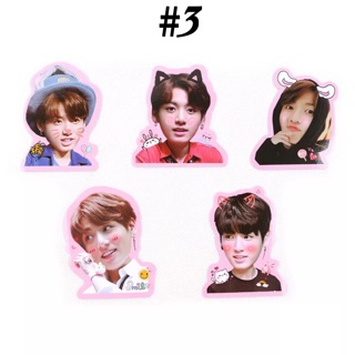 (CÓ SẴN) Set Sticker 5 tấm Jungkook