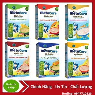 Bột ăn dặm Metacare 200g Đủ vị