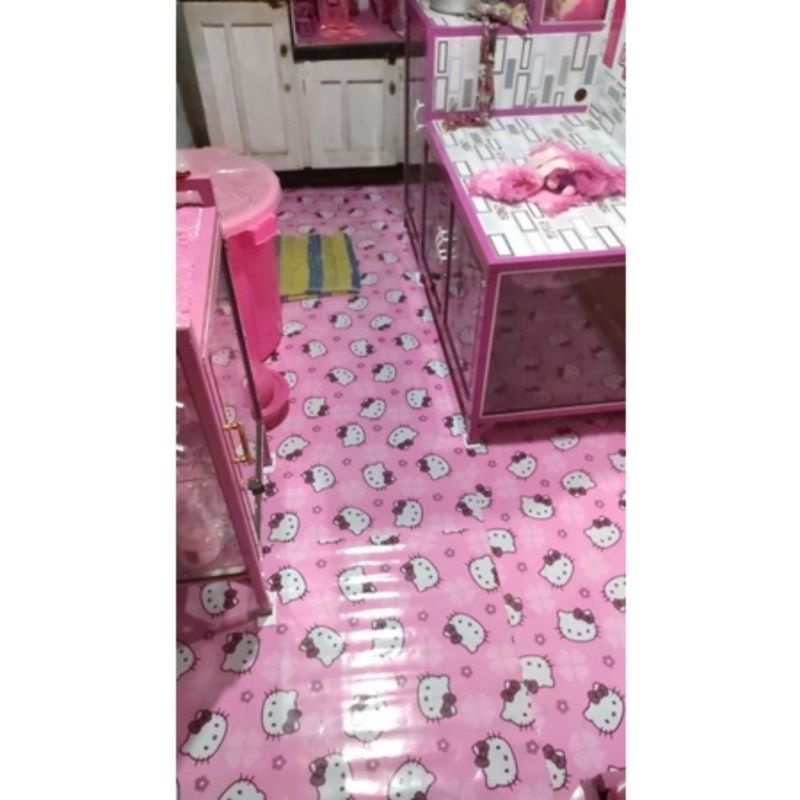 Thảm Trải Sàn Họa Tiết HELLO Kitty 1MX1.5M