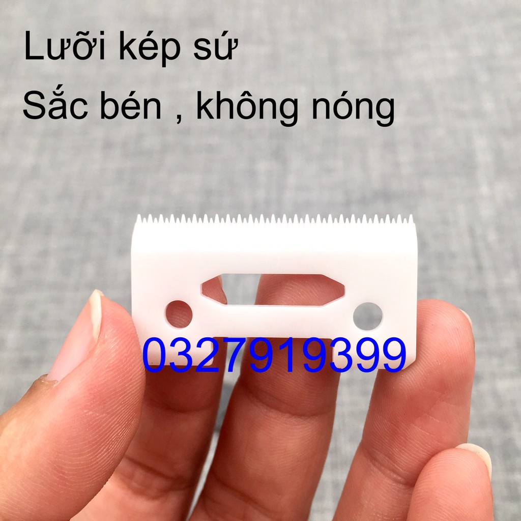 ✅freeship✅ Lưỡi kép sứ tông đơ ( bao bén )