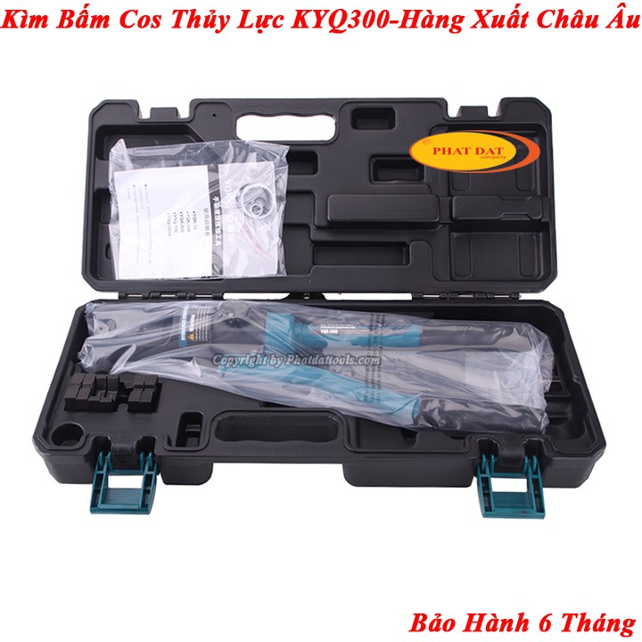 Kìm bấm cos - Kìm ép đầu cos thủy lực KYQ300-Nội địa Trung