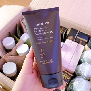 Sữa rửa mặt innisfree tro núi lửa 2x