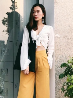 set áo quần ống rộng