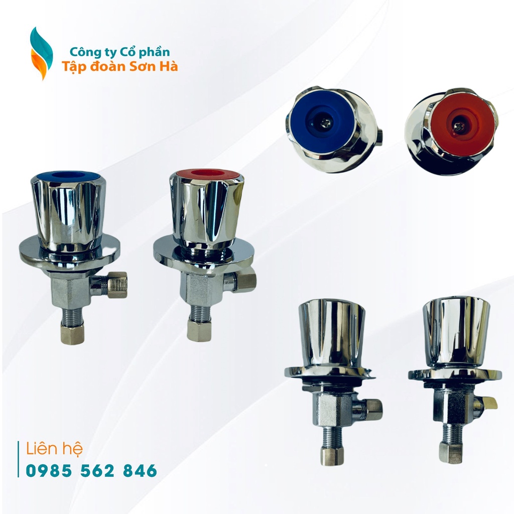 Khóa xoay máy lọc nước nóng lạnh nguội CTy Sơn Hà