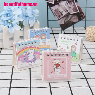 Lịch để bàn mini năm 2021 tiện lợi