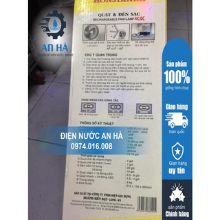 QUẠT XẠC TÍCH ĐIỆN VÀ ĐÈN