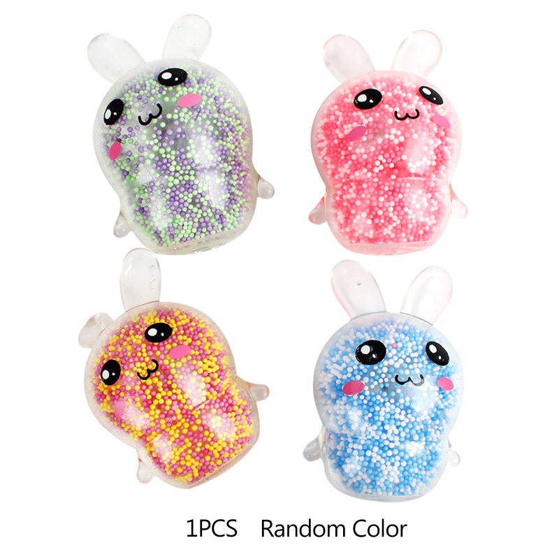 Đồ Chơi Con Quay Giảm Căng Thẳng Hình Thỏ Có Đèn LED