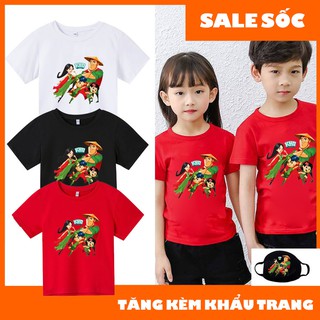 (BÁN CHẠY) Áo thun cho bé in hình gia đình nông dân siêu phàm - Áo kun trẻ em