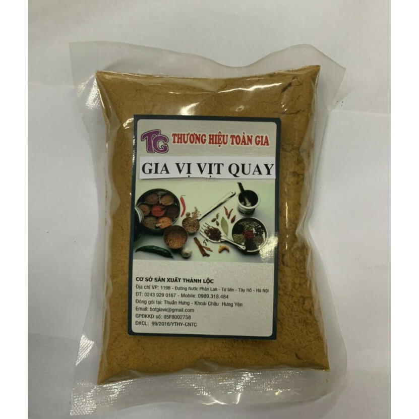 [Hàng dùng thử] Gia vị vịt quay 100gr, 500gr - Bí quyết ướp món vịt quay hấp dẫn ngon đúng điệu, không thể chối từ