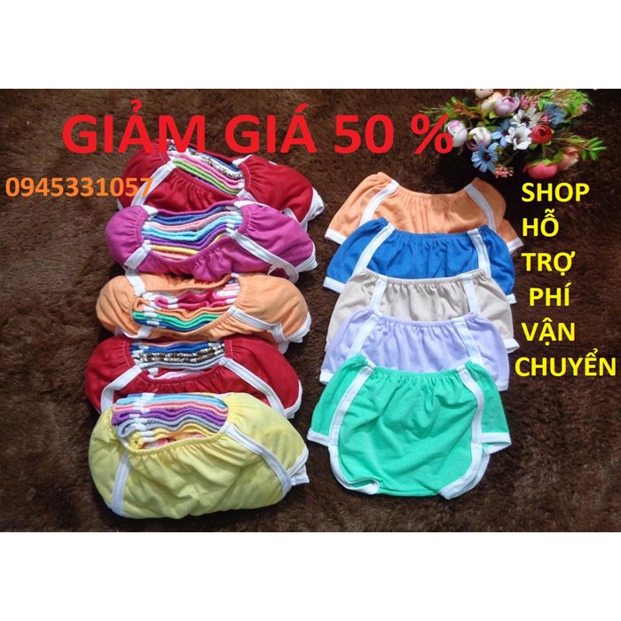 Combo 10 quần đùi thun bé Trai bé Gái - quần short cho bé nhiều màu, vải cotton 100% cao cấp 4 chiều, thấm hút mồ hôi