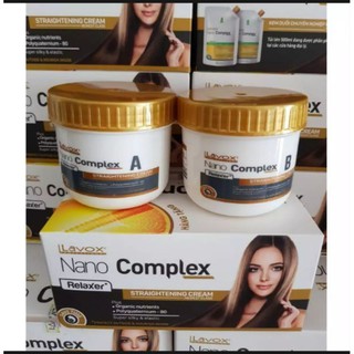 Thuốc duỗi tóc Lavox nano complex phục hồi tóc 150ml