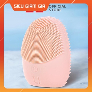 Máy rửa mặt Silicone Miniso cao cấp, chính hãng, làm sạch sâu giúp da trắng sáng mịn màng