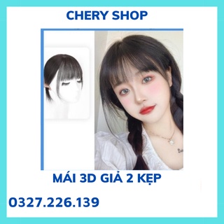 Tóc mái giả 3D ❤️❤️ FREESHIP ❤️❤️ mái thưa 3D tóc giả