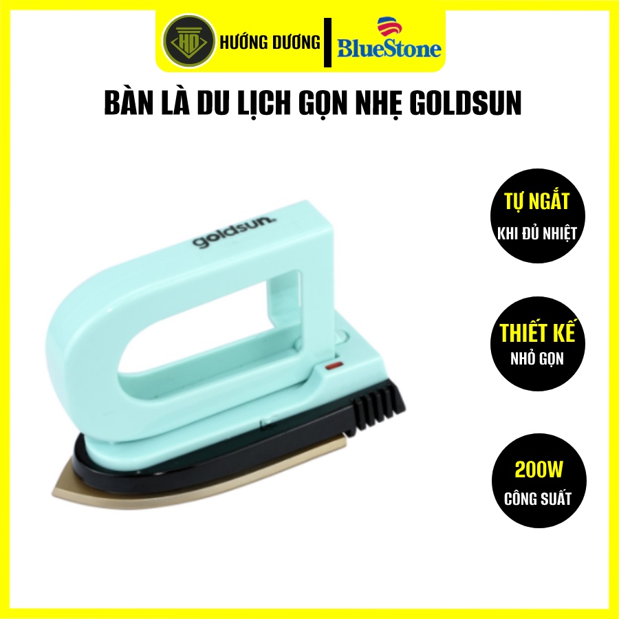 Bàn là du lịch nhỏ gọn chỉ 0.37kg Goldsun GIR2207