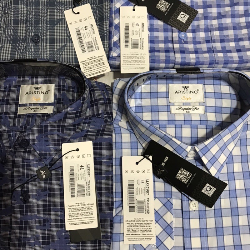 Áo sơ mi nam ARISTINO dài tay reguler- (als60107- als33107- als33207-als37907) | BigBuy360 - bigbuy360.vn