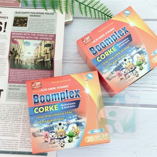 BComplex 10B Corke - Giúp trẻ ăn ngon, kích thích tiêu hóa, nâng cao sức khỏe, tăng cường đề kháng