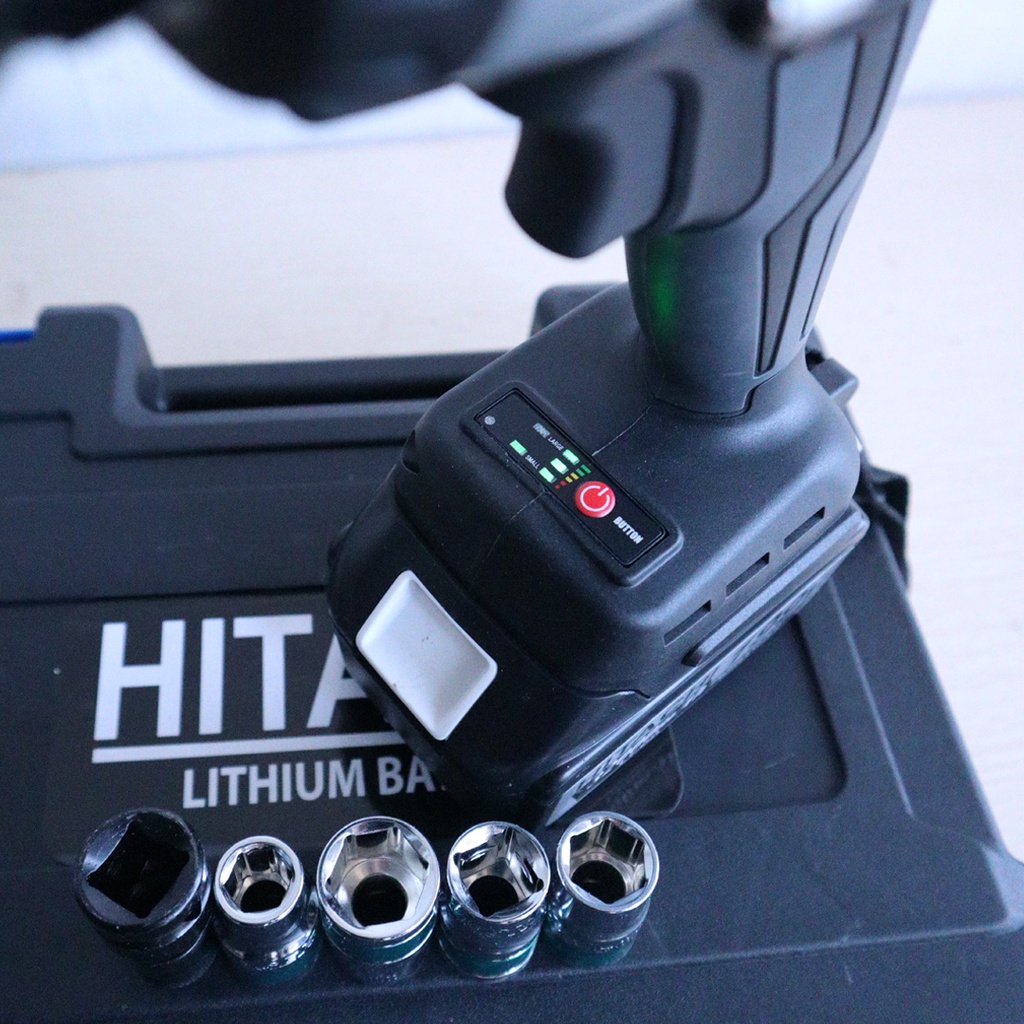 MÁY SIẾT BULONG 3 ĐÈN - Dễ sử dụng, không chổi than, nhanh chóng 199V