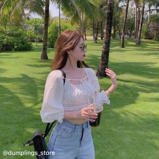 Áo croptop Rose Blackpink