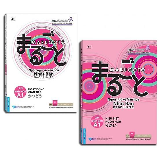 Sách - Combo 2 Cuốn Giáo Trình Marugoto A1 Nhập Môn - Hiểu Biết Ngôn Ngữ Và Hoạt Động Giao Tiếp