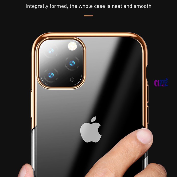 ỐP LƯNG IPHONE 11 PRO MAX - 11 PRO - 11 BASEUS GLITTER NHỰA CỨNG CHÍNH HÃNG [NEW 100%]