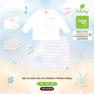 Bộ dài Lullaby sơ sinh chất petit