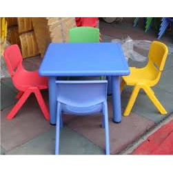 Bàn Hình Vuông Nhập Khẩu - Bàn Học Trẻ Em Cao Cấp