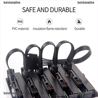 Dây cáp chuyển đổi nguồn điện ide 4pin ide 1 sang 5 sata 15pin