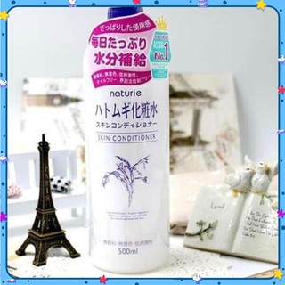 Nước hoa hồng ý dĩ Naturie Hatomugi Nhật 500ml - Naturie