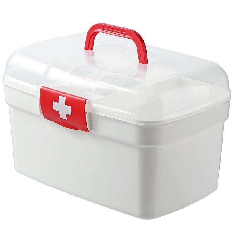 (Cao Cấp) Hộp Tủ Y Tế Thuốc Gia Đình Cấp Cứu Nhiều Ngăn
