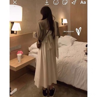 chất đũi lụa trơn basic nữ đầm xuông váy 2 dây ôm body  Cực sexy wCuo