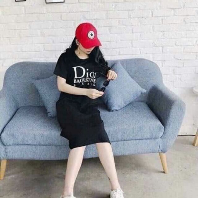 Đầm suông có túi